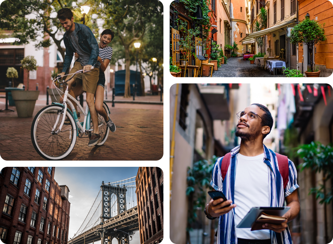 Out and About in Town